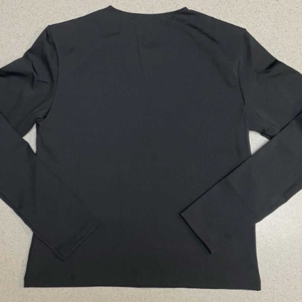 Yeezy Gap Balenciaga Second Skin LS Black Women’s H03 NIB YZY - Picture 2 of 3